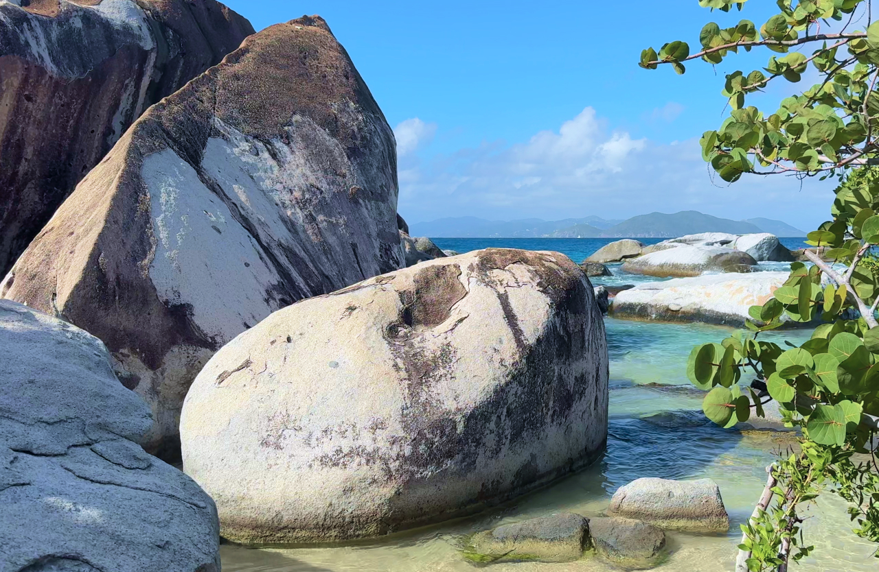 Photograph from our visit to The Baths on Virgin Gorda