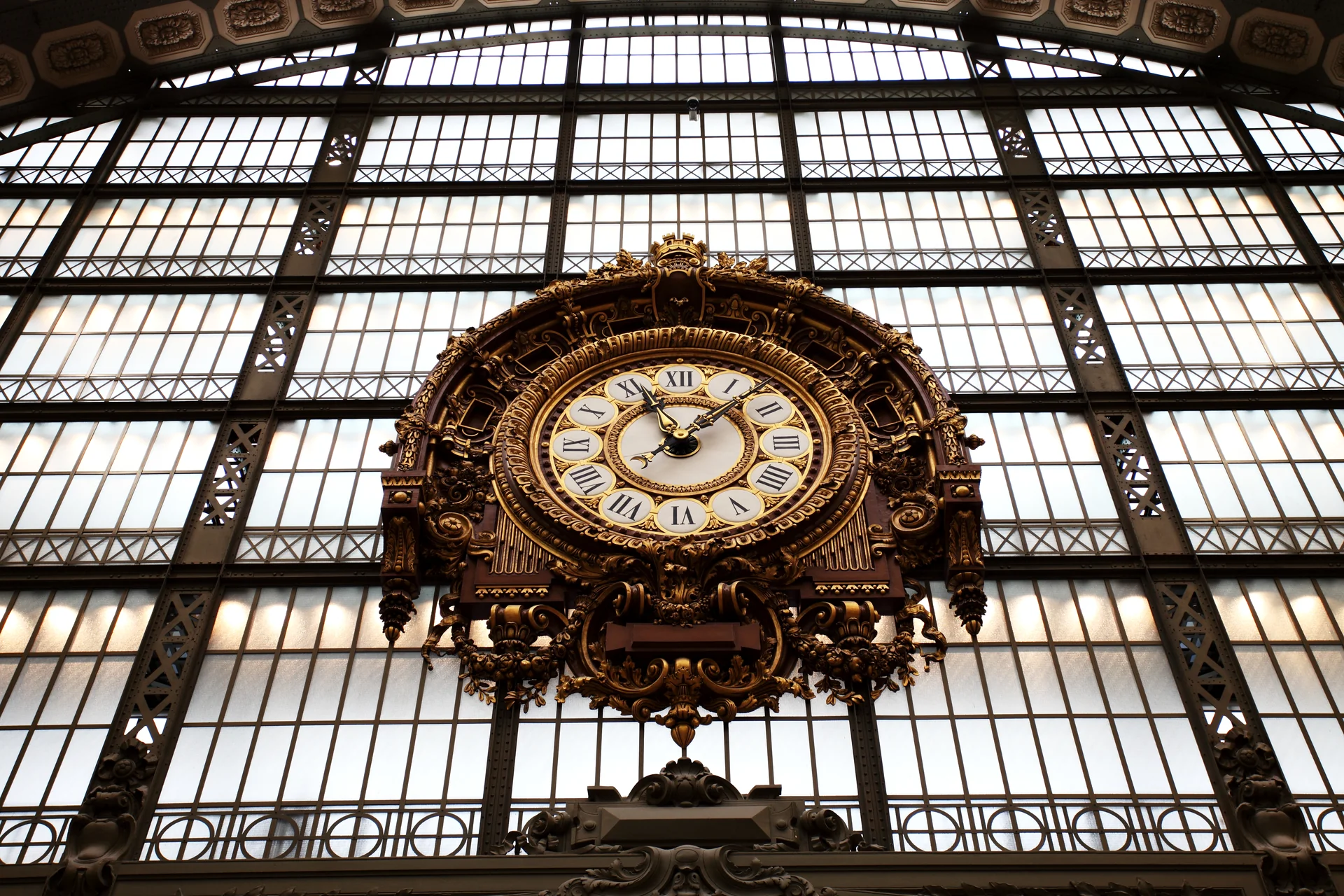 The ornate station clock remains a defining feature of the Musée d’Orsay